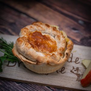 Individual Cheese and Ham Pies