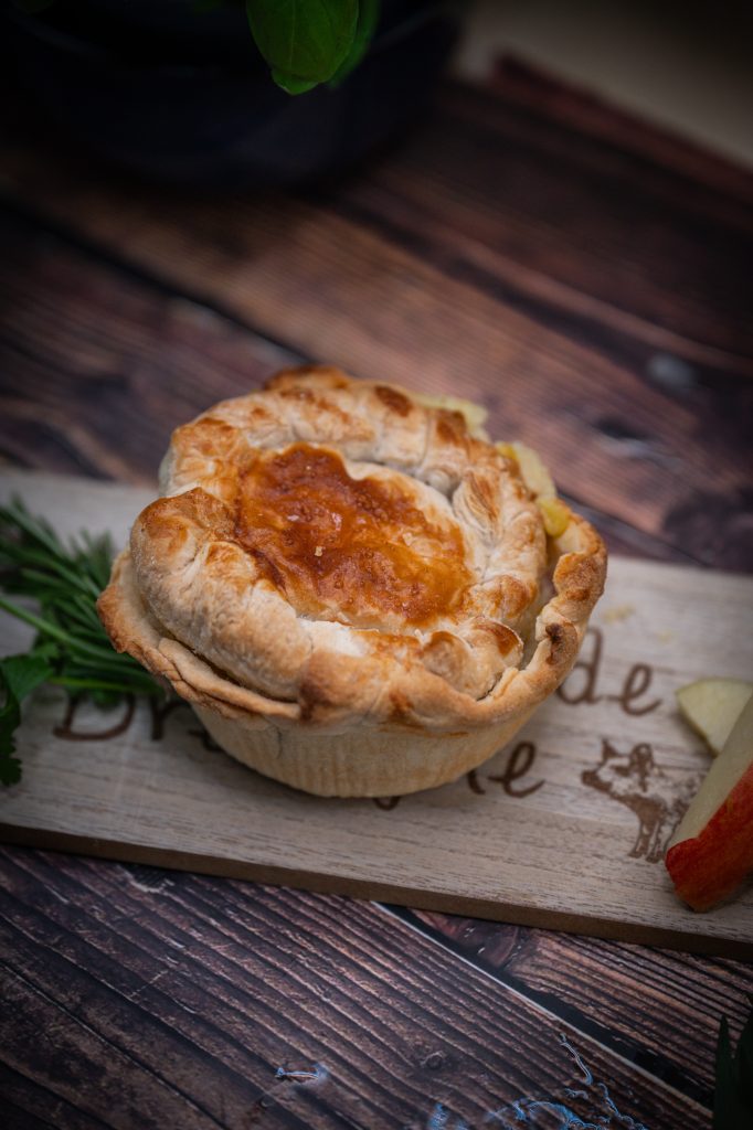 Individual Cheese and Ham Pies